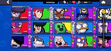 brawl stars pulsuz elmas: Brawl Stars hesabı Hesabi icinde 350 elmas var+Istelin karakterin 4+ — 4
