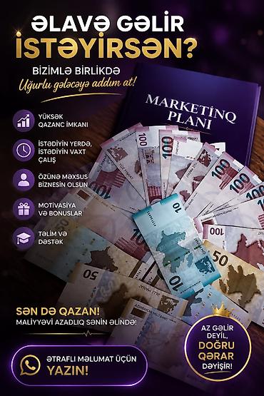 tələbə ucun part time islər: Çağrı mərkəzi operatoru tələb olunur, Yalnız qadınlar üçün, İstənilən yaş, Təcrübəsiz — 1