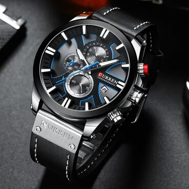 simart saatlar: Новый, Наручные часы, Curren, цвет - Черный
