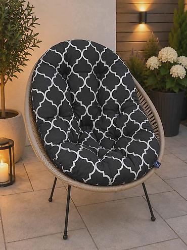 sat: Jastuk/dušek za kružnu stolicu (papasan/zen/egg stil) - Debelo — 7