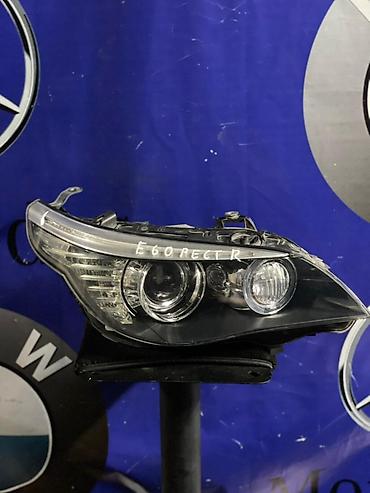 bwm e60: Передняя правая фара BMW 2008 г., Б/у, Оригинал, Япония — 1