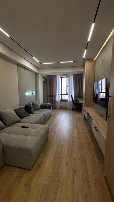 сдается квартира 6 микрорайон: 2 комнаты, 70 м², Элитка, 11 этаж, Дизайнерский ремонт