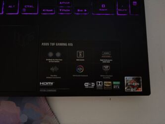 ноуты игровые: Ноутбук, Asus, 48 ГБ ОЗУ, AMD Ryzen 7, 15.6 ", Б/у, Игровой, память NVMe SSD