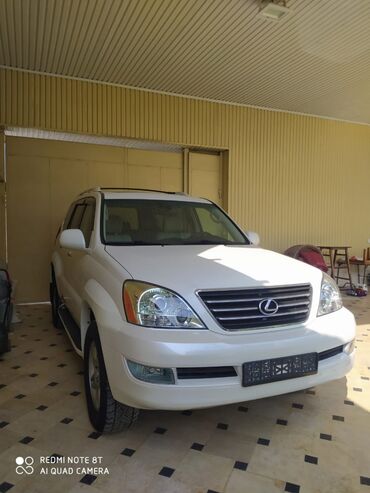 срочна сатылат машина: Lexus GX: 2004 г., 4.7 л, Автоматтык, Бензин, Жол тандабас