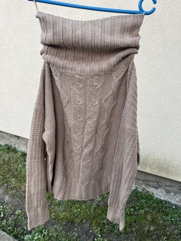 džemper haljina: S (EU 36), M (EU 38), Vuna, Oversize, Jednobojni
