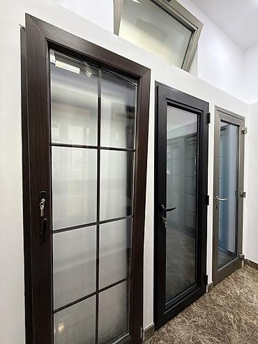 col qapısı: Alüminium və PVC şüşəli qapılar – müxtəlif dizayn və ölçülərdə — 1