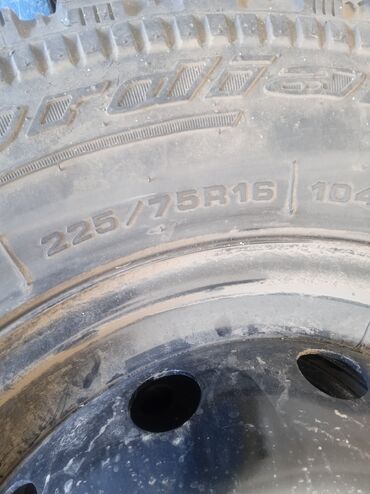 шина 15 с: Колеса в сборе 225 / 75 / R 16, Комплект, Внедорожные (АТ/МТ), Железные