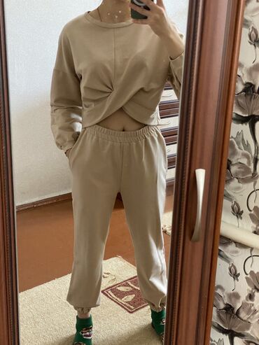 спорт костюм мужской: Костюм M (EU 38), цвет - Бежевый