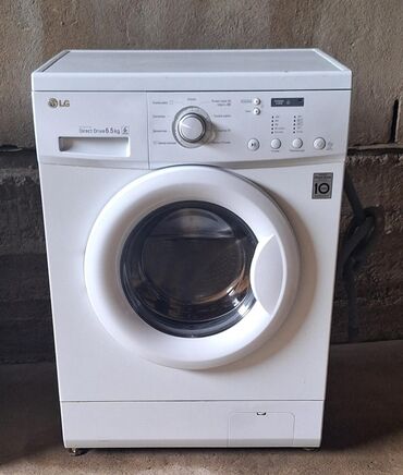 ремонт стиральных машин: Стиральная машина LG, Б/у, Автомат, До 6 кг