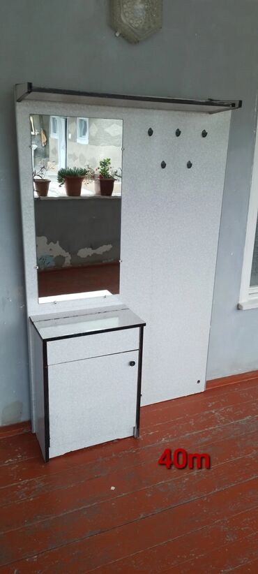 тумба в гостиную: Mebel və ev əşyaları dəsti 1) Dəhliz üçün asılqanlı güzgü paneli: -