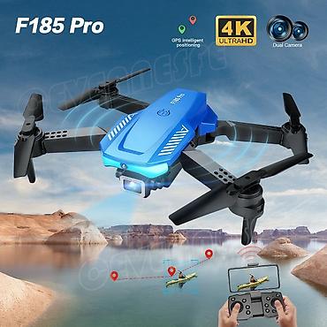 Дроны: Бюджетный дрон для начинающих f185 pro с двумя камерами f185 pro дрон — 11