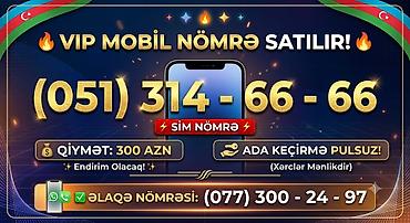 kredit nar nomreler: VIP mobil nömrə satılır – sim nömrə Nömrə: (051) 314-66-66 — 1