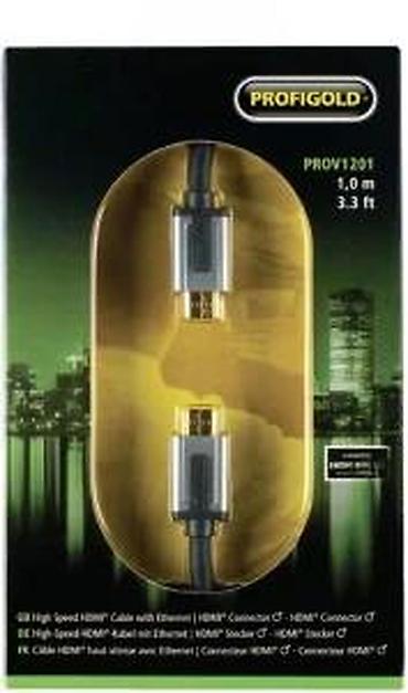 Aksesoari za TV i video: PROFIGOLD Vision PROV1201 HDMI kabl – 1,0 m (3,3 ft) - High Speed — 11