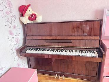 gitara akustik: Belarus marka akustik upright piano - Korpus: parlaq taxta finiş — 1