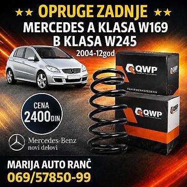 Sistem upravljanja i oslanjanja: AMORTIZERI MERCEDES B KLASA W245 A KLASA W169 PREDNJI | Amortizeri — 4