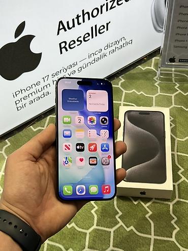 Apple iPhone: IPhone 15 Pro Max, Black Titanium, Face ID -da lalafo.az — 2 Apple iPhone: IPhone 15 Pro Max, Black Titanium, Face ID — 2