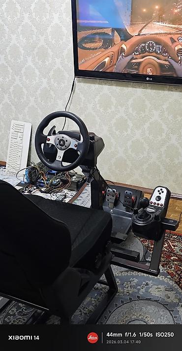 Рули: Готовый симрейсинг на базе - Logitech G25 КПП Logitech G25 — 2