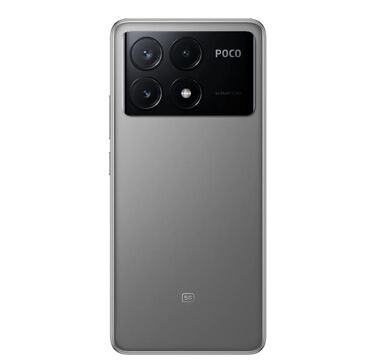 Poco: Poco X6 Pro 5G, Б/у, 256 ГБ, цвет - Серебристый, 2 SIM