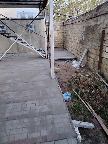 Напольные работы: Tamet (bardür və səki daşı) döşəmə xidməti - Həyətyanı sahə, qaraj — 9