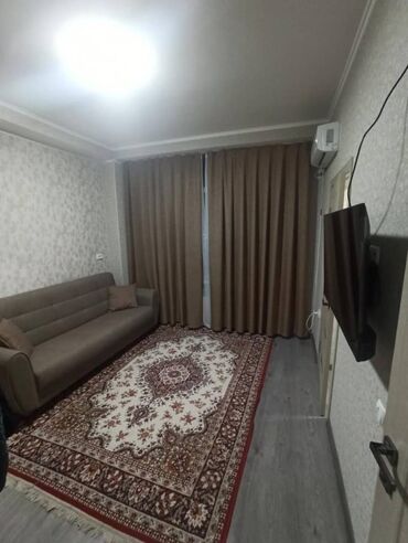 1 комнатные квартира в аренду: 1 бөлмө, 24 кв. м, Элитка, 6 кабат, Евроремонт