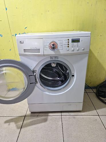 masin mantoru: Paltaryuyan maşın LG, 5 kq, İşlənmiş, Avtomat, Qurutma var, Kredit yoxdur, Ödənişli çatdırılma — 3