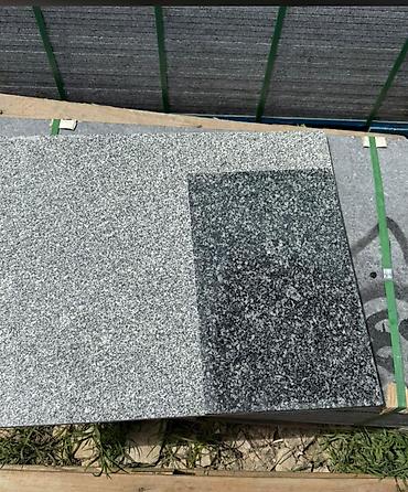 Фасадные гранитные плитки: Ангола блек Сары таш Гранит Мрамор Тан браун Онекис лабрадорит — 16