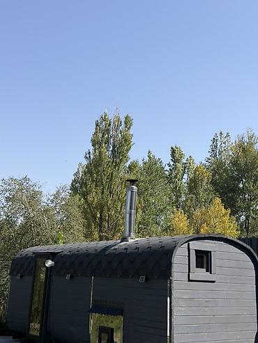 парковка для прицепа: Барнхаус «Дача у реки» — уютный отдых недалеко от Бишкека 🌿 Мечтаете — 4