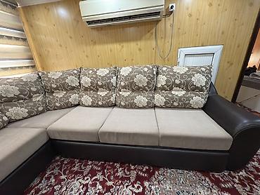 sofa: Угловой диван, C подушками — 2