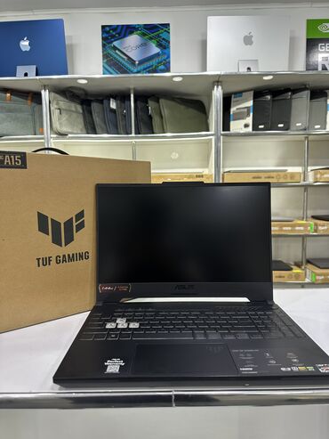 сдать компьютер на запчасти: Ноутбук, Asus, 16 ГБ ОЭТ, AMD Ryzen 7, 15.6 ", Жаңы, Татаал эмес тапшырмалар үчүн, эс тутум SSD
