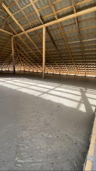 Floor Screeding: Пена бетонная заливка утепление крыши шумоизоляция — 1