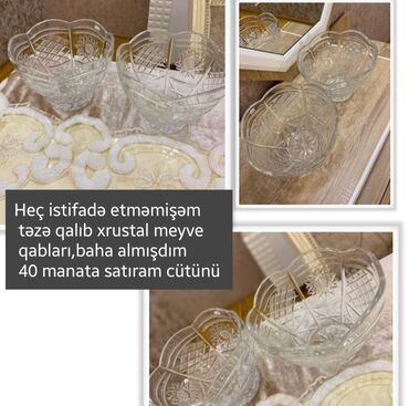 Ütüləmə lövhələri: 40 azn çütü
xrustal yenidir