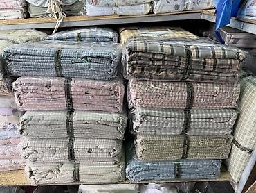 bed sheets: Комплект постельного белья в клетку - Формат: набор в фирменной — 1