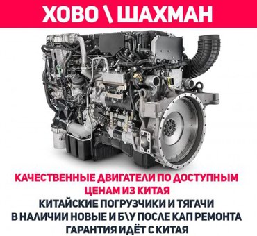 Двигатели, моторы и ГБЦ: Дизельный мотор Howo
