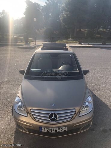 Οχήματα: Mercedes-Benz B 170: 1.7 l. | 2007 έ. Χάτσμπακ