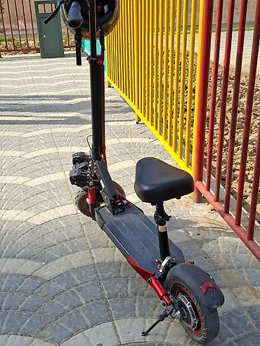 skuter 50: Elektrik skuter – oturacaqlı, güclü asqılı və iki farali max suret 60 — 2