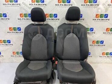 Сиденья: Комплект сидений, Ткань, текстиль, Toyota 2018 г., Б/у, Оригинал, США
