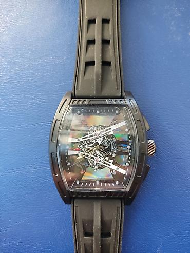 ristos watch: Мужские наручные часы с открытым механизмом (скелетон) - Корпус — 3