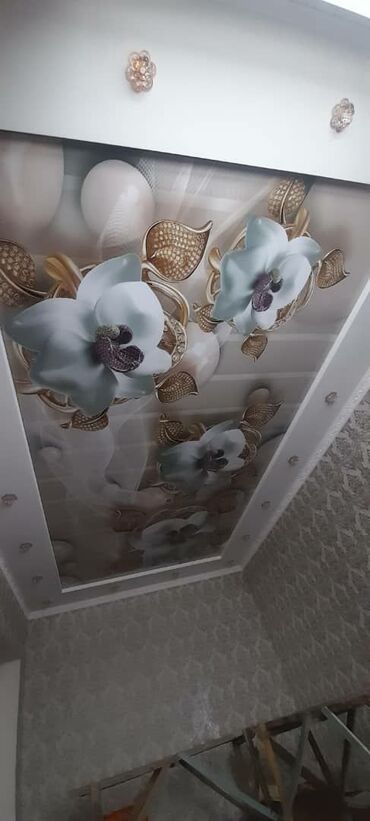 Натяжной потолок: Натяжной потолок Матовое, Глянцевое, 3D потолки Бесплатный замер, Бесплатная консультация, Гарантия — 12