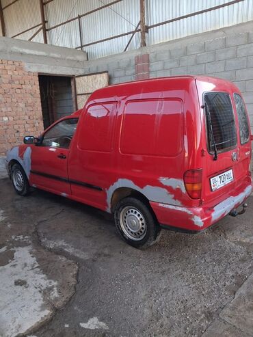 срочно срочно продаю горит: Volkswagen Caddy красный цвет, 3-дверная компоновка: две боковые двери