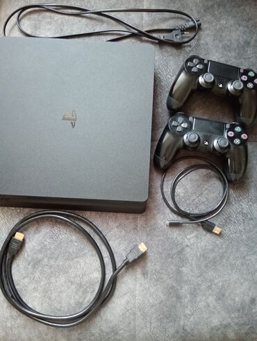 playstation 3 satisi: ANCAQ GƏNCƏ DAXİLİ ALICILAR PlayStation 4 Slim, 1tb çox az istifadə