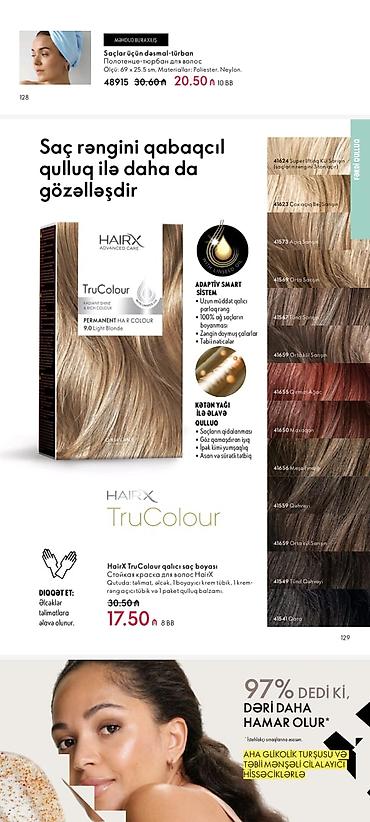 kutan: HairX TruColour qalıcı saç boyası - Rəng texnologiyası: Adaptiv Smart — 1