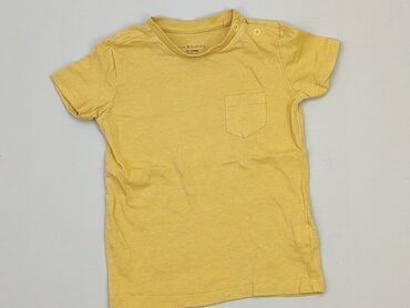 żółta koszulka chłopięca: Koszulka, Fox&Bunny, 2-3 lat, 92-98 cm, stan - Dobry
