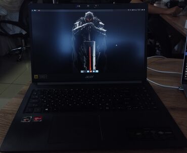 купить игровой компьютер в рассрочку: Ноутбук, Acer, 20 ram gb ГБ ОЭТ, AMD Ryzen 5, 15.6 ", Колдонулган, Татаал эмес тапшырмалар үчүн, эс тутум SSD