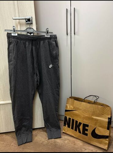 спортивный костюм м: Мужской спортивный костюм, M (EU 38), Nike, Новый, цвет - Серый, Самовывоз