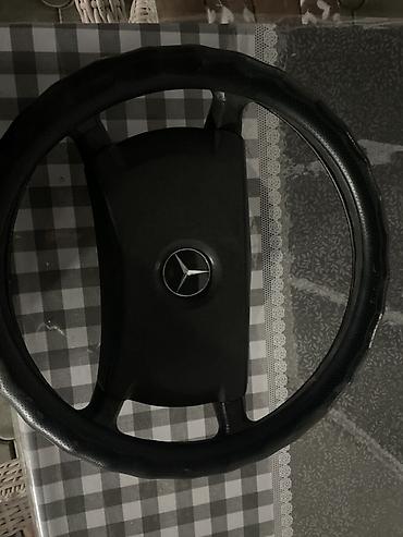 w210 ручка: Руль Mercedes-Benz, оригинальный. - Тип: трехспицевое рулевое колесо — 1