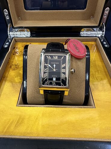 золотые часы geneve 750 цена: Новый, Наручные часы, Cartier, цвет - Золотой
