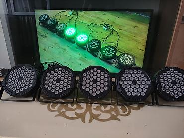 Digər auditexnika: Təzə led robot ve led isiqlar. İstifadə olunmayib. Led isiqlarin 1 — 1