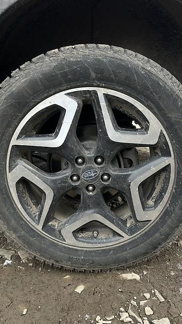 385 55: Куплю 1шт Литой диск Subaru, 5‑лучевой дизайн с контрастной — 1