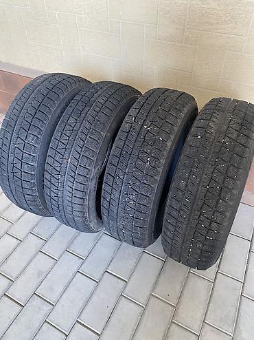 шины 185 55 15: Шины 185 / 65 / R 15, Зима, Б/у, Bridgestone — 1