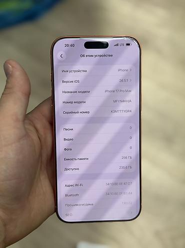 ipad 9 7: IPhone 17 Pro Max, 256 ГБ, оранжевый - Экран с вырезом Dynamic — 1
